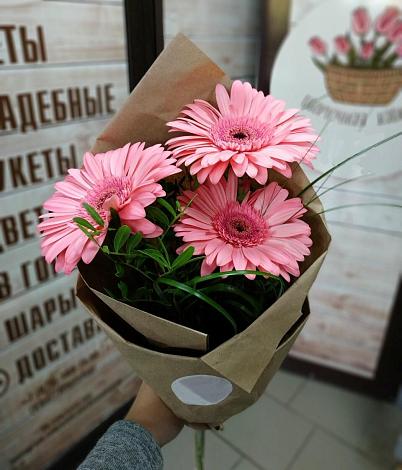 Букет цветов из: Герберы в Брянске